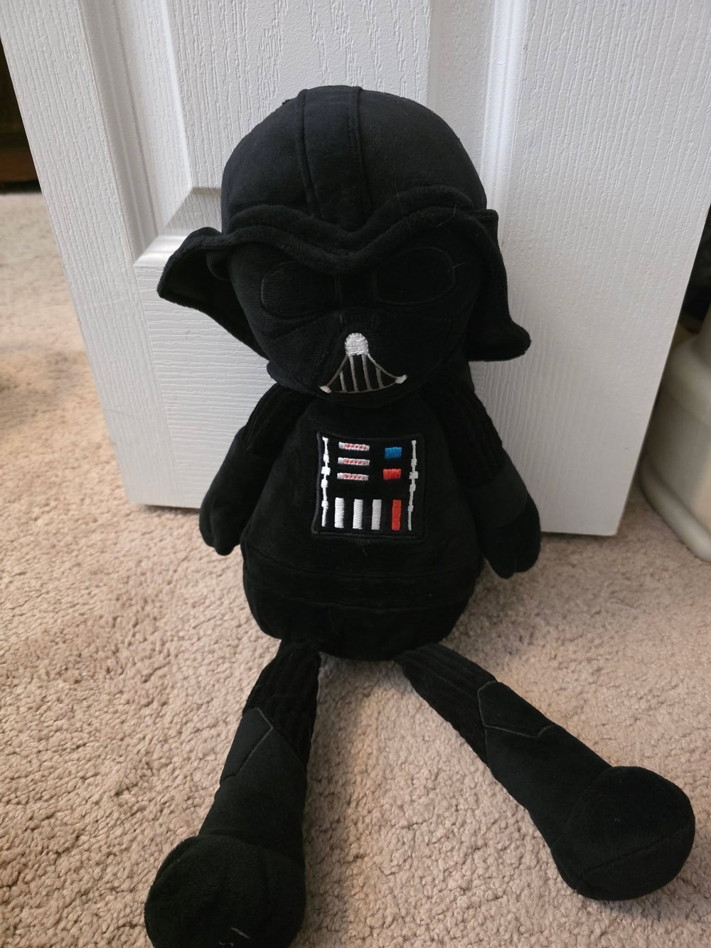 Star Wars Darth Vader Plush Toy - Black with Red & Blue Accents
